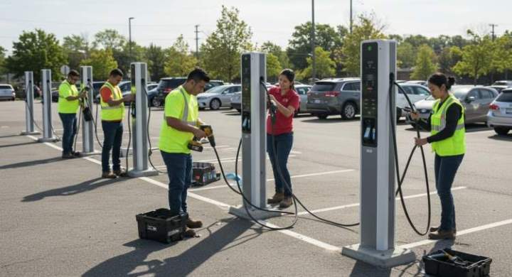 Installateurs bornes de recharge à domicile à Nantes